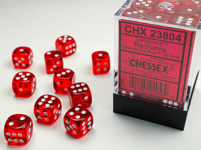 Chessex: Translucent Dice Block 12mm