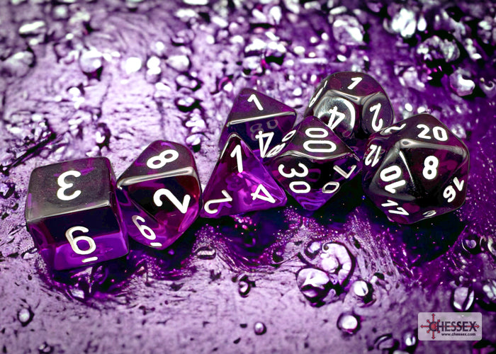 Translucent Polyhedral 7-Die Set