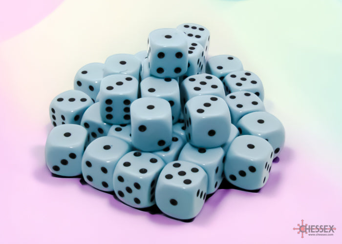 Opaque 12mm d6 Dice Block (36 dice)