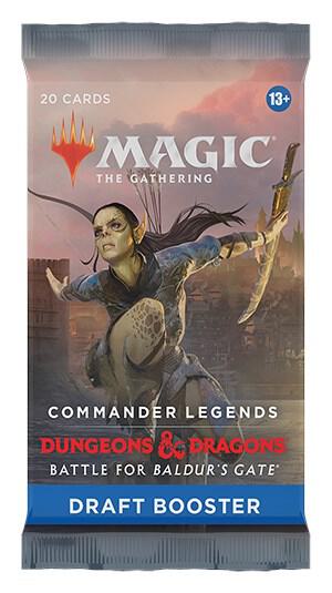 MTG Commander Legends Battle For Baldur's Gate Draft Booster Pack