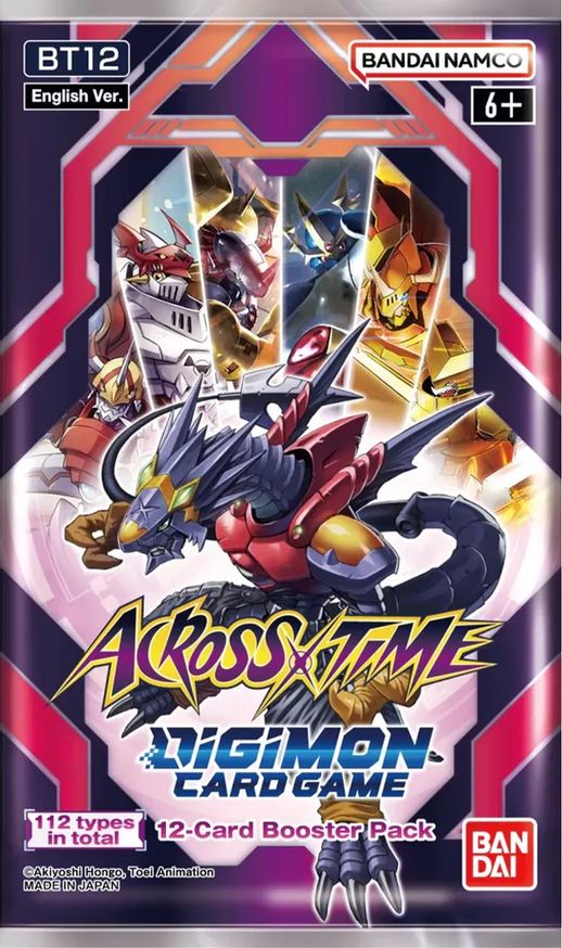 digimon card game 2020 booster box Digimon TCG: (BT-12) Across Time Booster Pack – TableTop Gaming