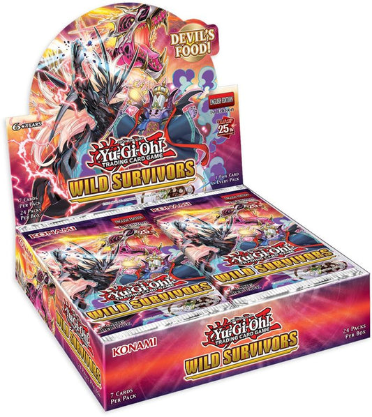 Yu-Gi-Oh! TCG: Wild Survivors Booster Display