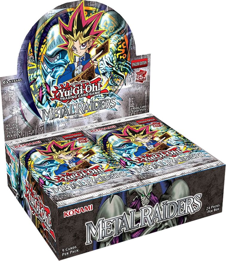 Yu-Gi-Oh! TCG: Metal Raiders UNLIMITED Booster Display