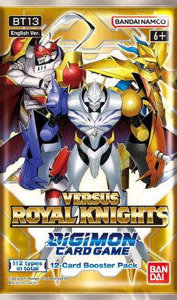 Digimon: BT-13: Versus Royal Knight Booster Pack TableTop Gaming Digimon: BT-13: Versus Royal Knight Booster Pack TableTop Gaming