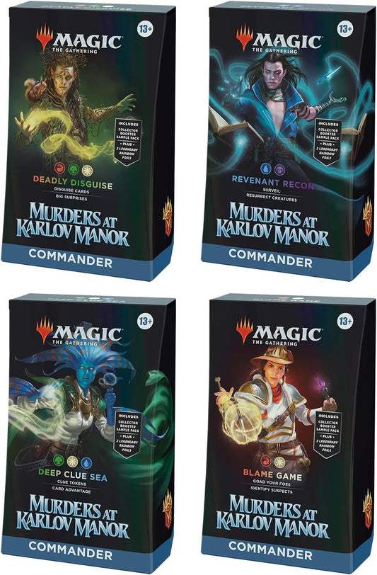 MTG: Murders at Karlov Manor Commander Decks