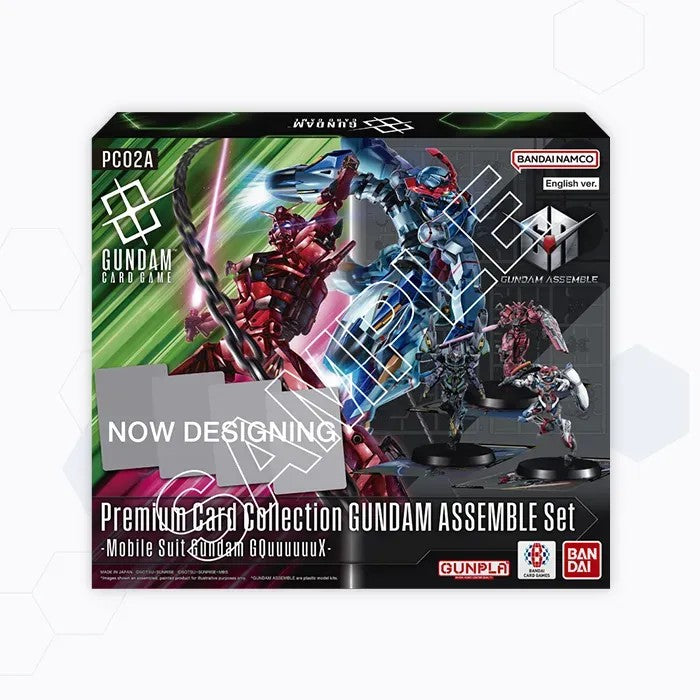 Gundam TCG: Premium Collection Assemble Set Mobile Suit Gundam GQuuuuuuX (PC02A)