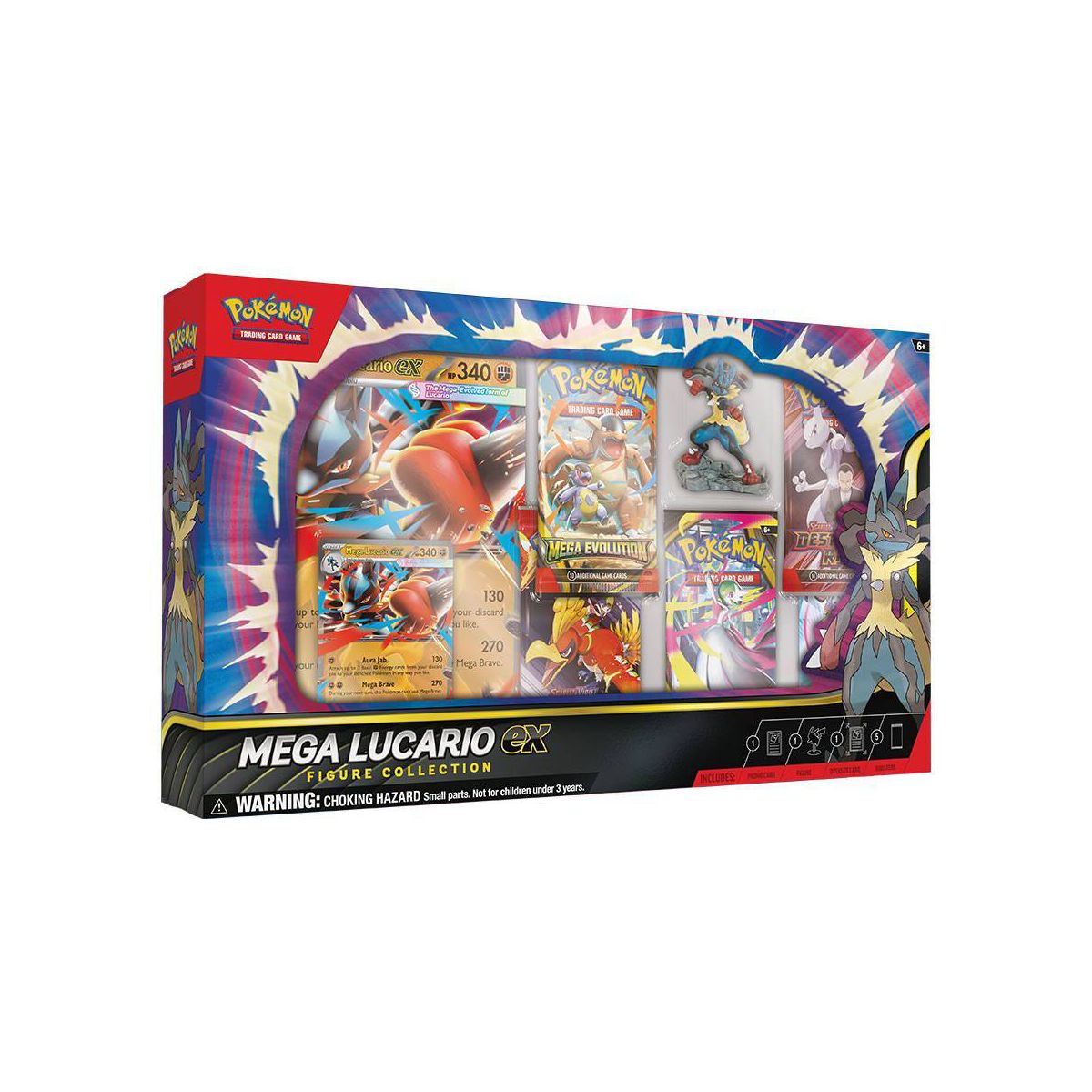 Pokemon: Mega Lucario ex Figure Collection