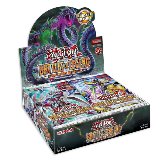 Yu-Gi-Oh! Battles of Legend: Monstrous Revenge Booster Display