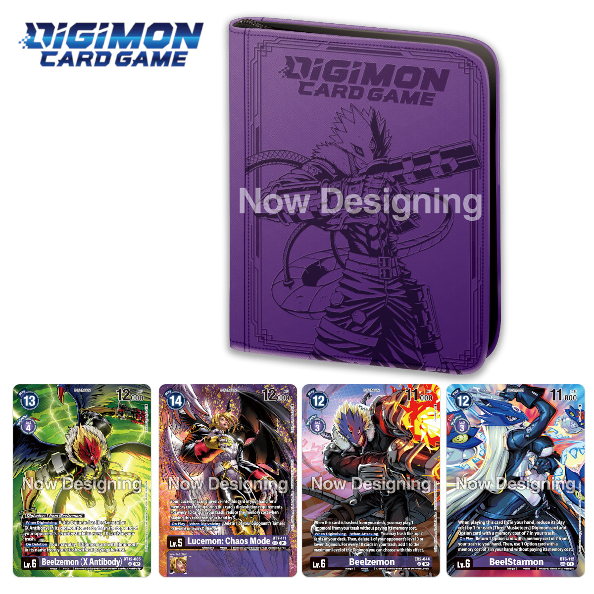 beelzemon card sleeves Digimon Premium Binder Set – TableTop Gaming