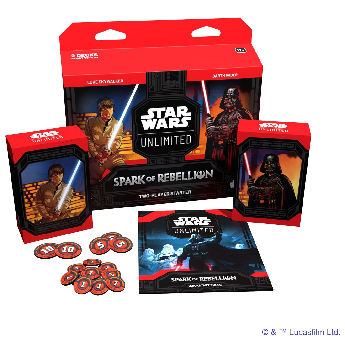 SWU: Spark of Rebellion Two-Player Starter