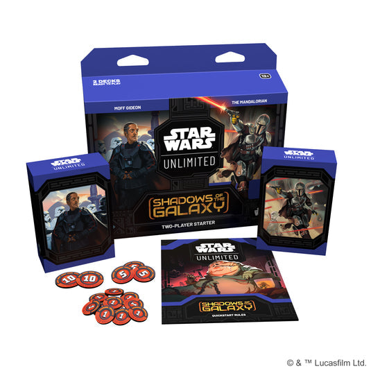 SWU Shadows of the Galaxy Starter Deck TableTop Gaming