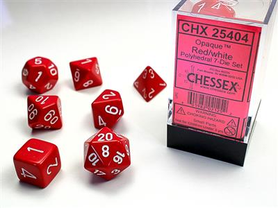 Opaque Polyhedral 7-Die Set