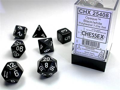 Opaque Polyhedral 7-Die Set