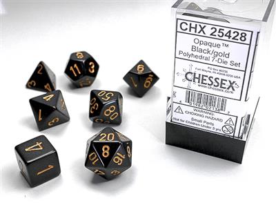 Opaque Polyhedral 7-Die Set
