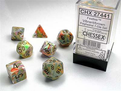 FESTIVE® Polyhedral 7-die set