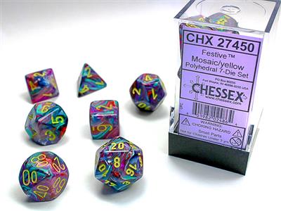 FESTIVE® Polyhedral 7-die set