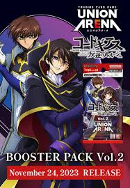 Union Arena: CODE GEASS - Lelouch of the Rebellion Vol. 2 Booster Display