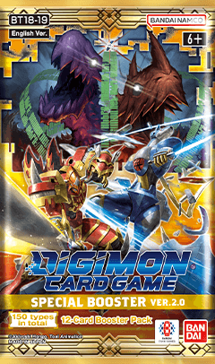 Digimon Special Booster V2 Pack (BT18-19) TableTop Gaming Digimon Special Booster V2 Pack (BT18-19) TableTop Gaming