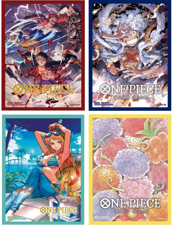 One Piece TCG: Official Sleeves Set 4 TableTop Gaming One Piece TCG: Official Sleeves Set 4 TableTop Gaming
