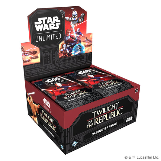 SWU: Twilight of the Republic Booster Display