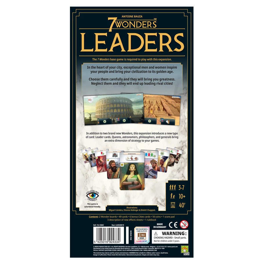 7 Wonders: Leaders Expansion