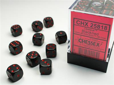 Opaque 12mm d6 Dice Block™ (36 dice)