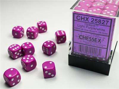 Opaque 12mm d6 Dice Block™ (36 dice)