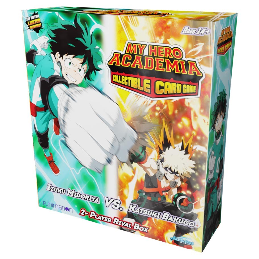 My Hero Academia CCG Series 1: 2-Player Rival Deck Izuku Midoriya vs. Katsuki Bakugo