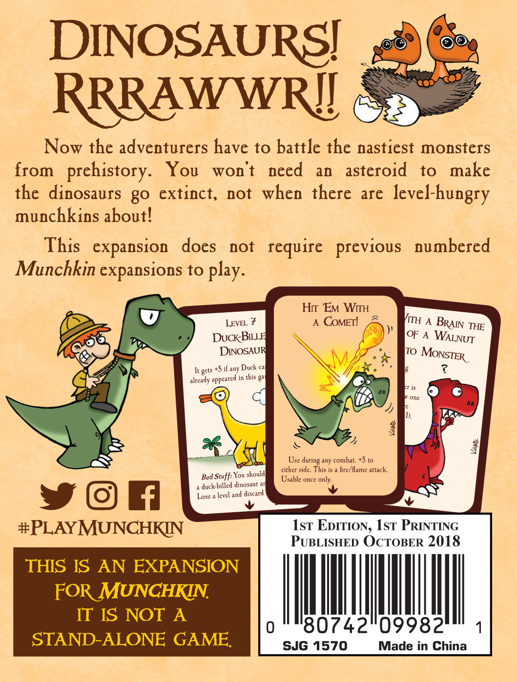 Munchkin 9 - Jurassic Snark
