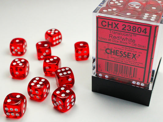 Chessex: Translucent Dice Block 12mm