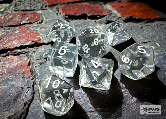 Translucent Polyhedral 7-Die Set