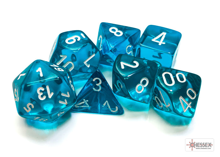 Translucent Polyhedral 7-Die Set