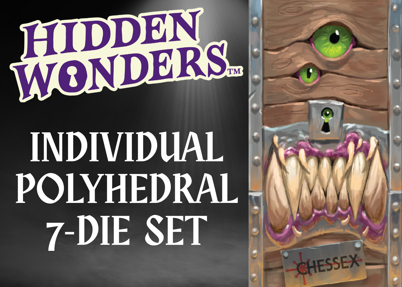 Hidden Wonders 7-Die Polyhedral Set