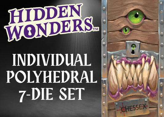 Hidden Wonders 7-Die Polyhedral Set