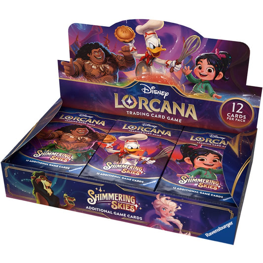 Lorcana: Shimmering Skies Booster Display