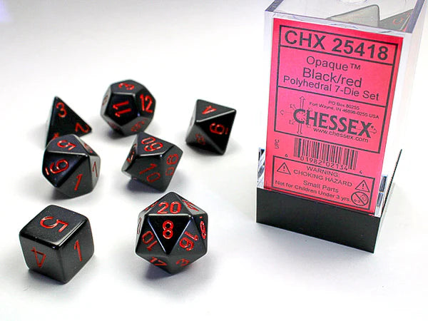 Opaque Polyhedral 7-Die Set