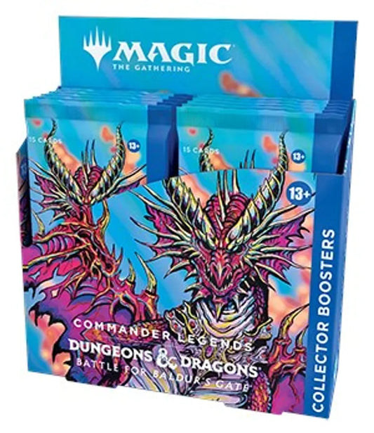 MTG: Commander Legends Battle for Baldurs Gate - Collector Booster Display