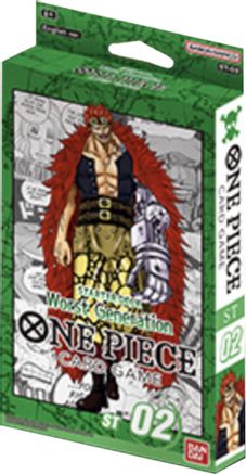One Piece CCG: Worst Generation Starter Deck (ST-02)