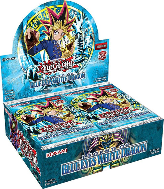Yu-Gi-Oh! TCG: Legend of Blue-Eyes White Dragon UNLIMITED Booster Display