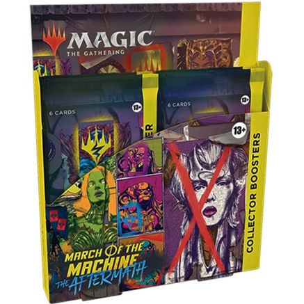 Magic the Gathering CCG: March of the Machines - The Aftermath - Collector Booster Display