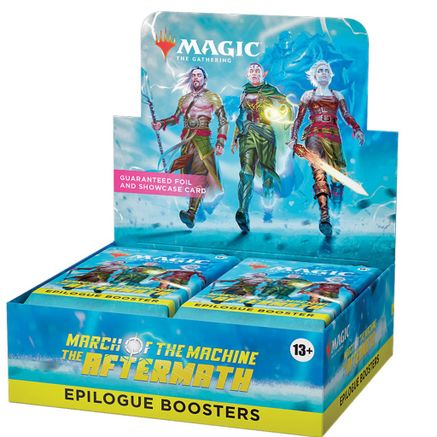 Magic the Gathering CCG: March of the Machines - The Aftermath - Epilogue Draft Booster Display