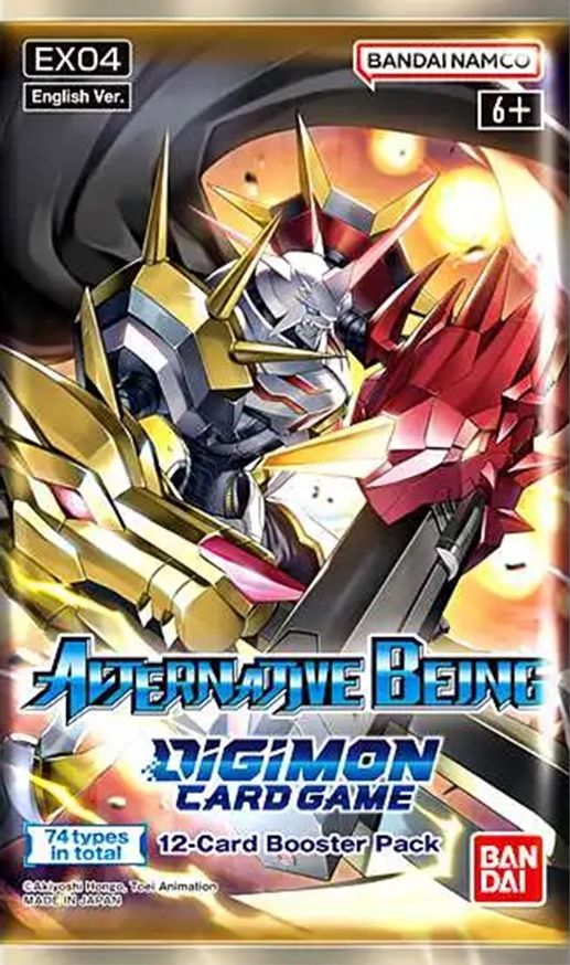 Digimon TCG: Alternative Being Booster Pack (EX-04)