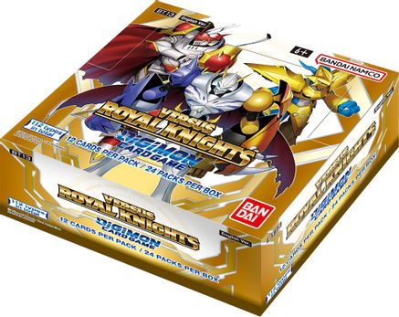 Digimon: BT-13: Versus Royal Knights Booster Display