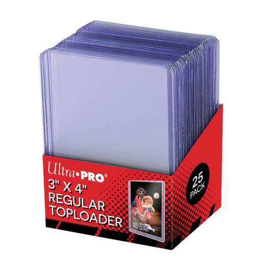 Ultrapro 3 X 4" Regular Toploader (25ct)