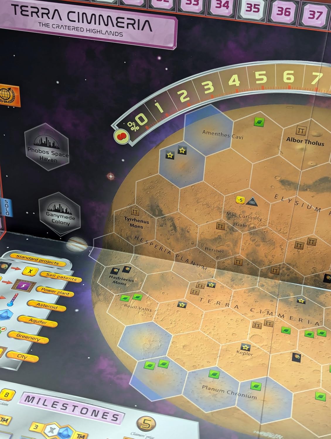 Terraforming Mars: Utopia & Cimmeria
