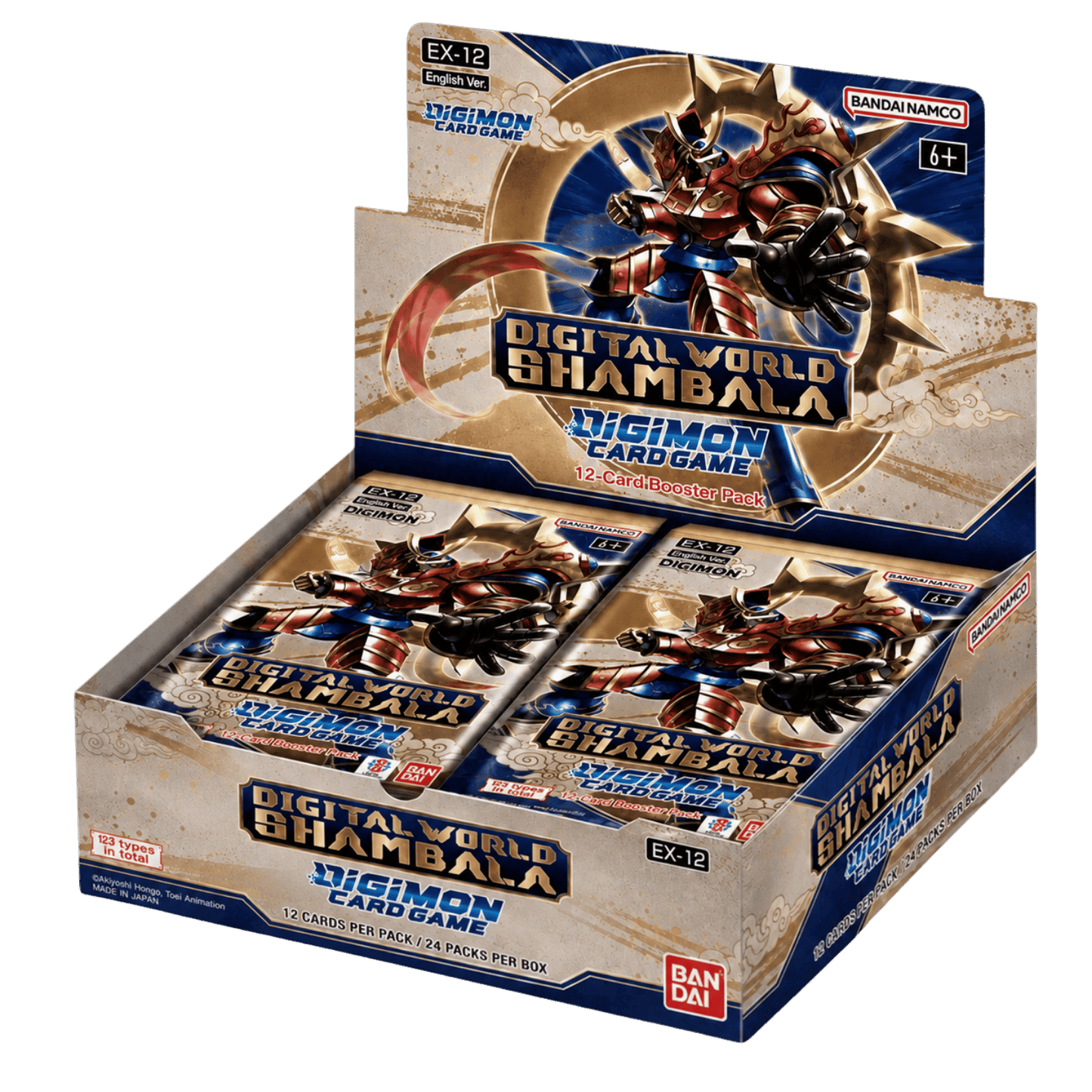 Digimon: Digital World Shambala Booster Display (EX-12)