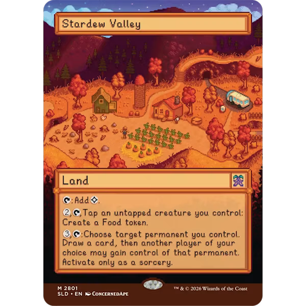 MTG: Stardew Valley Secret Lair Non-foil