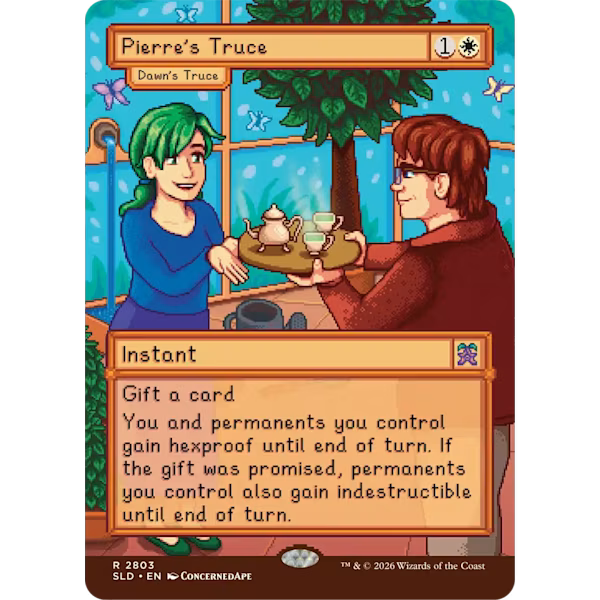 MTG: Stardew Valley Secret Lair Non-foil