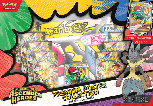 Pokemon: Ascended Heroes Poster Collection (ME2.5)