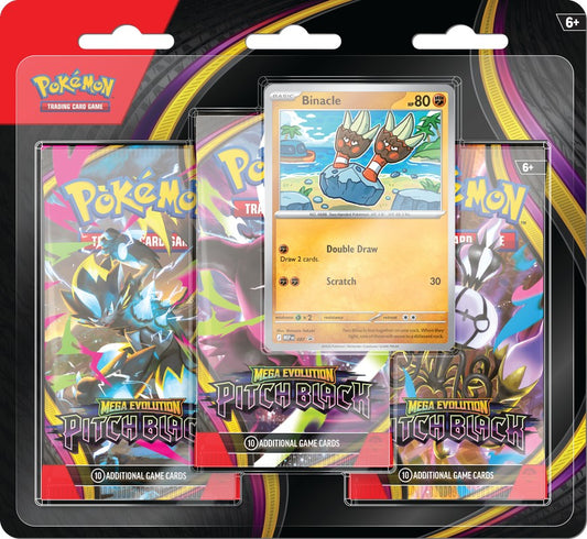Pokemon: Pitch Black 3-Pack Blister (ME5)